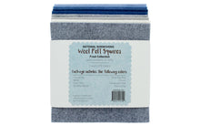 Load image into Gallery viewer, Wool Blend 6"x6" Felt Squares - Frost