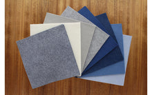 Load image into Gallery viewer, Wool Blend 6"x6" Felt Squares - Frost