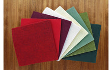 Load image into Gallery viewer, Wool Blend 6"x6" Felt Squares - Holiday