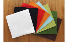 Load image into Gallery viewer, Wool Blend 6&quot;x6&quot; Felt Squares - Darks