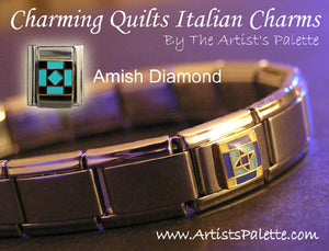 Amish Diamond Italian Charm