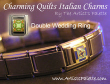 Load image into Gallery viewer, Double Wedding Ring Italian Charm