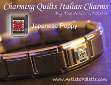 Load image into Gallery viewer, Japanese Poppy Italian Charm