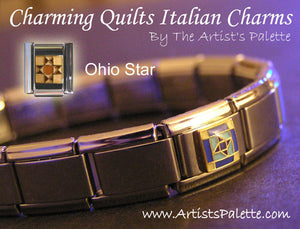 Ohio Star Italian Charm